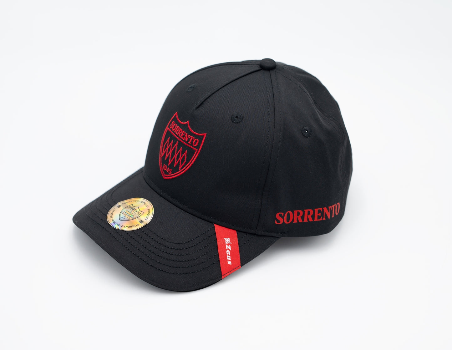 Cappello Sorrento Nero con visiera
