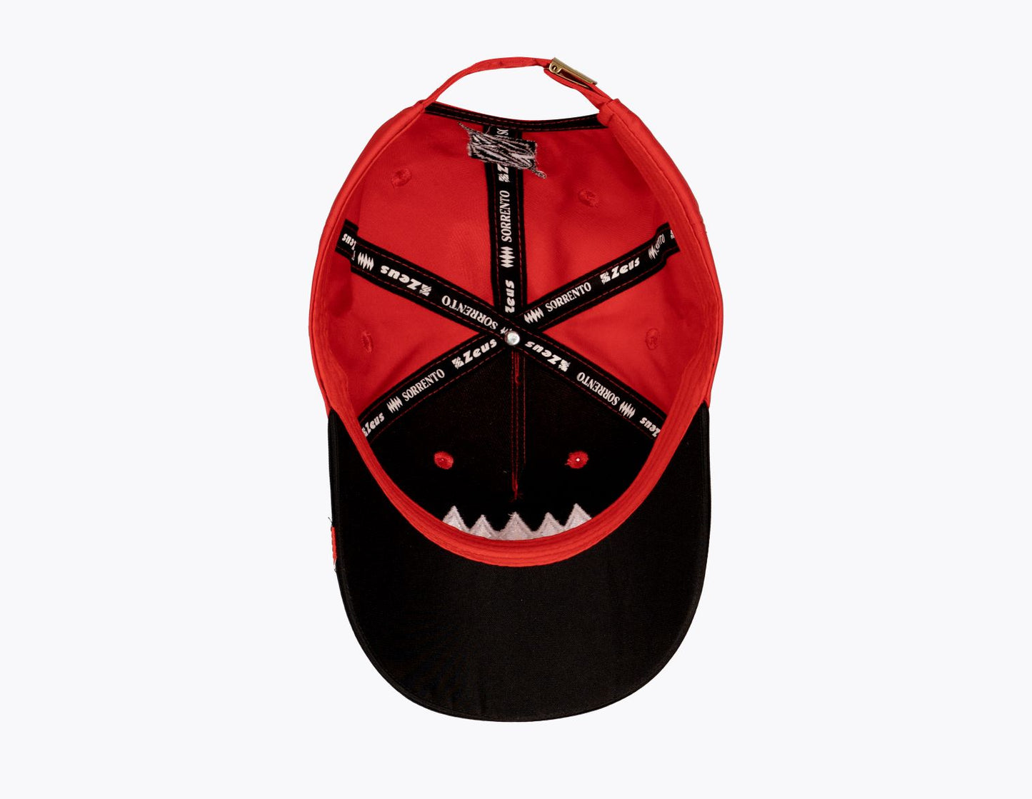 Cappello Sorrento Rosso con visiera