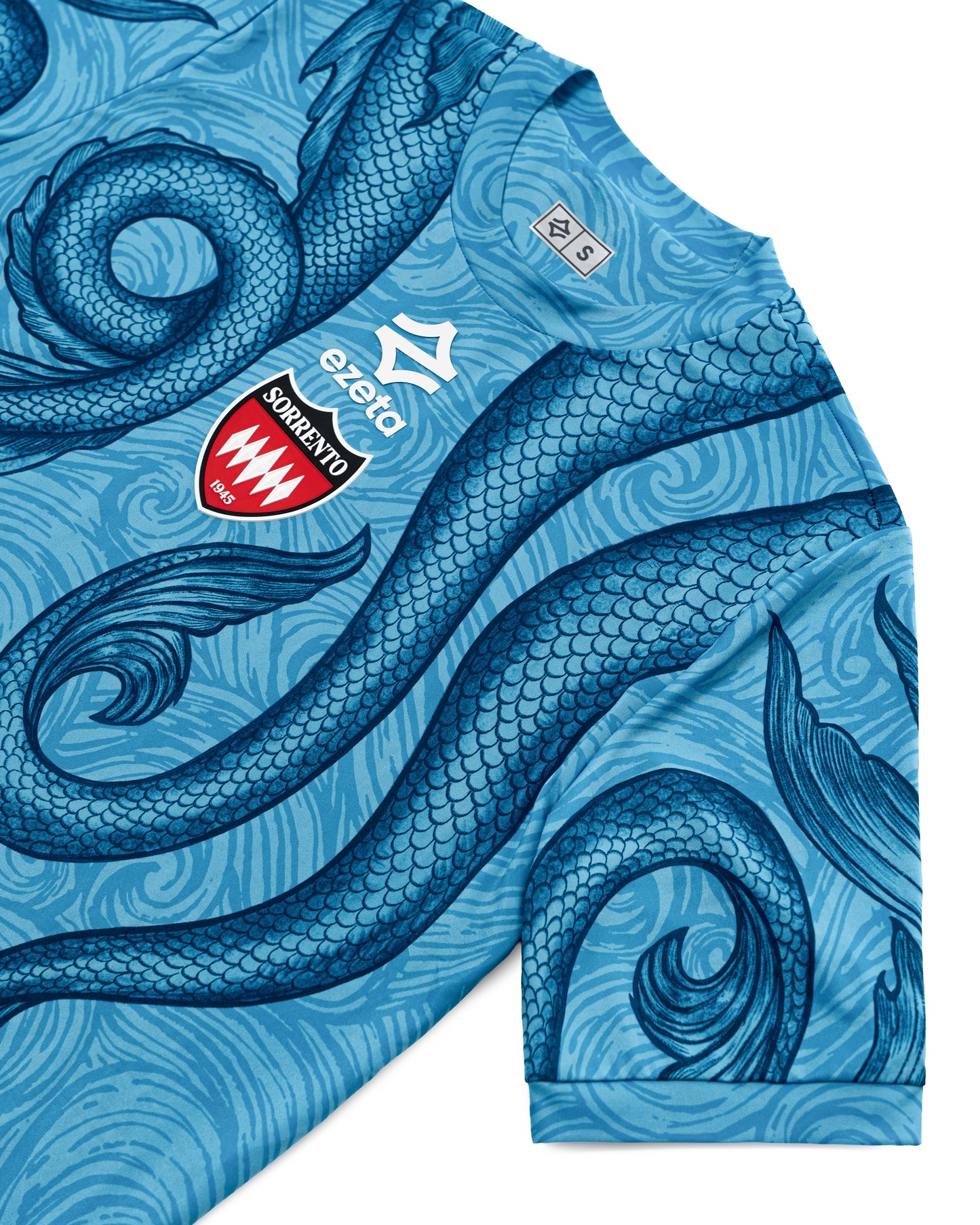"PARTENOPE" AZURE SEA JERSEY by ezeta