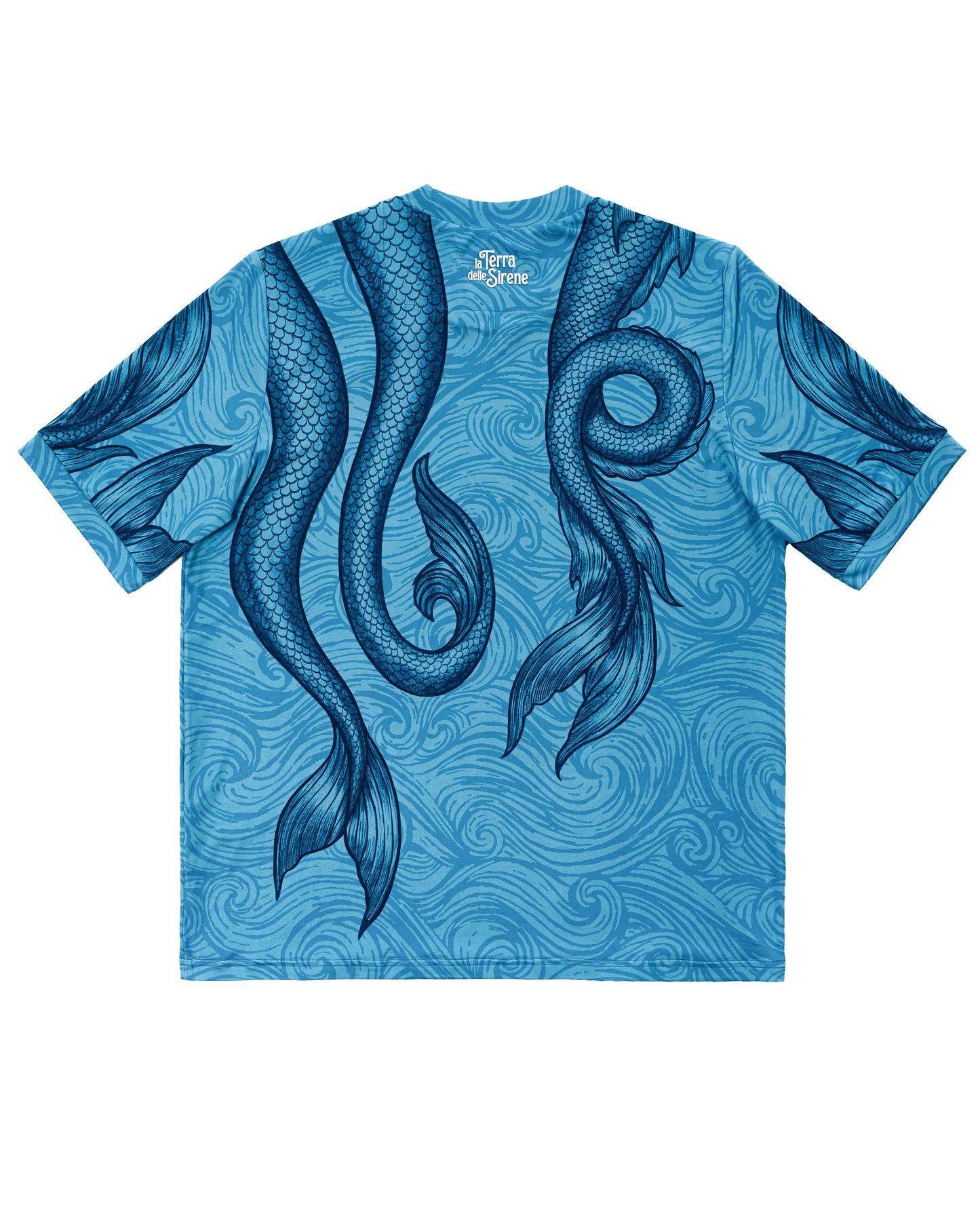 "PARTENOPE" AZURE SEA JERSEY by ezeta