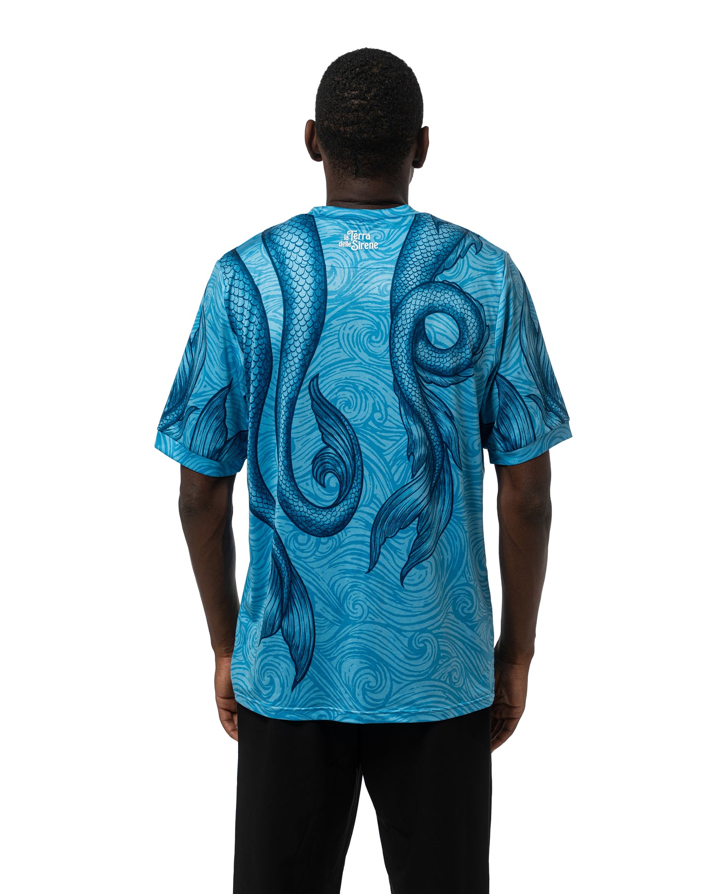 "PARTENOPE" AZURE SEA JERSEY by ezeta