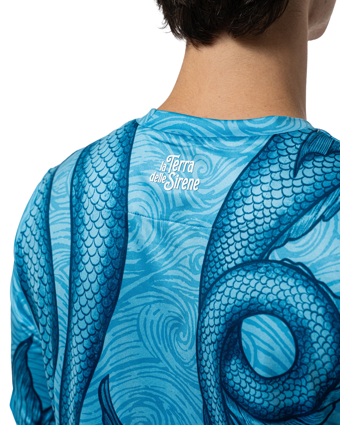 "PARTENOPE" AZURE SEA JERSEY by ezeta