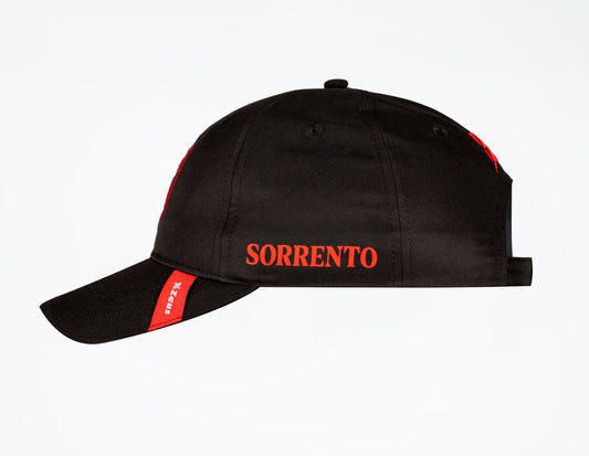 Cappello Sorrento Nero con visiera